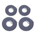 thumbnail image 1 of pitrice 4Pcs Replacement Cord for O  for Gravity Chair Laces Cord Elastic for Backyard Dark Grey, 1 of 6