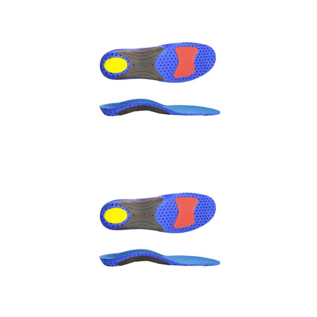 Wweixi Semelles Réponse à la Douleur et à l'Inconfort des Pieds Multifonctionnelles Respirantes Bleu S 2Ensemble