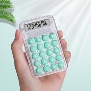 Suncoda Calculators Calculator, Standard Calculator 8 Digit with Large Display and Round Button Candy Color Calculator Portable for Office Home School