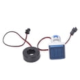 thumbnail image 2 of Yeacher Mini L-E-D Digital Voltmeter Ammeter Signal Light Voltage Current Meter Indicator AC 60-500V 0-100A, 2 of 8