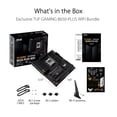 thumbnail image 3 of ASUS TUF GAMING B650-PLUS WIFI AMD B650 AM5 RyzenTM Carte Mère de Bureau 9000 8000 et 7000 ATX, 14 Étages d'Alimentation, PCIe® 5.0 M.2, Mémoire DDR5, WIFI 6 et Ethernet 2,5 Go, USB4® Prend en Charge la Synchronisation Aura, 3 of 7