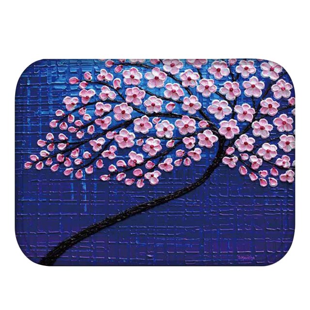 QualitChoice Door Mat PVC Floor Carpet Non- for Slip Hall Entrance Rug Home Office No.21 1Set