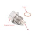 thumbnail image 4 of relayinert Car Oil Drain Bolts Universal Truck Automobile Replacement Modification Repair Maintenance Upgrade Spare Accessories M12x1.5, 4 of 6