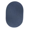 thumbnail image 1 of Rhody Rug S102R024X072 Solid 2x6 Wool Rug Sailor Blue Rug, 1 of 1