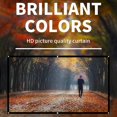 thumbnail image 2 of Portable Projector Screen for Home Theater Outdoor HD White Foldable Anti-Crease (120Inch), 2 of 7