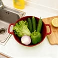 thumbnail image 2 of Leojiow Small Colander Set 7.5In Mini Colander Plastic Food Strainer With Double Handles For Fruits Vegetables Pasta Send G Oods From Local W Arehouse One Size Utility, 2 of 4