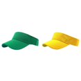thumbnail image 1 of (2-Pack) Kcodviy for Women Sun Sports Trainman Hat Visor Beach Adjustable Hat Panel Baseball Hat Cap Visor- Baseball Caps, 1 of 2