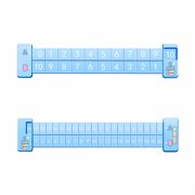 Amzcrzy A Ruler Desk Organizer Children's Math Decomposition Ruler Children's Math Decomposition Ruler School Supplies Teacher Supplies Back To School Supplies Office Desk Accessories
