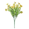 thumbnail image 1 of Pompotops 7-pronged Violet Simulation Flower Bouquet Decoration And Flower Arrangement Clearance, 1 of 7