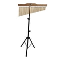 thumbnail image 1 of Yinanstore 36 Bar Chimes Musical Instrument Practice Performance with Mounting Stand Percussion Instrument for Gifts Friends New Year Gold Black, 1 of 8