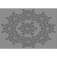 thumbnail image 1 of Ahgly Tapis Rectangulaire Lavable en Machine Intérieur Transitionnel Gris Carbone, 2 Pieds x 4 Pieds, 1 of 7