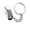 Green_Hot#135691, variant on Mini Folding Knife Keychain for Men & Women - Compact 440C Stainless Steel Blade, Wood Handle, Pocket & EDC Gift