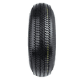 thumbnail image 4 of Hi-Run Sawtooth 4.10/3.50-4 4PR Pneumatic Wheelbarrow Tire Wheel 5/8" Axle Bore, 4 of 5