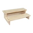 thumbnail image 2 of Xuanheng Wood Display Riser Collectibles Display Stand for Ornaments Crafts Apartment 2 Layer 30cm, 2 of 8