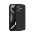 thumbnail image 1 of PANDACO Soft Shell Black Case for iPhone 16 Plus, 1 of 3