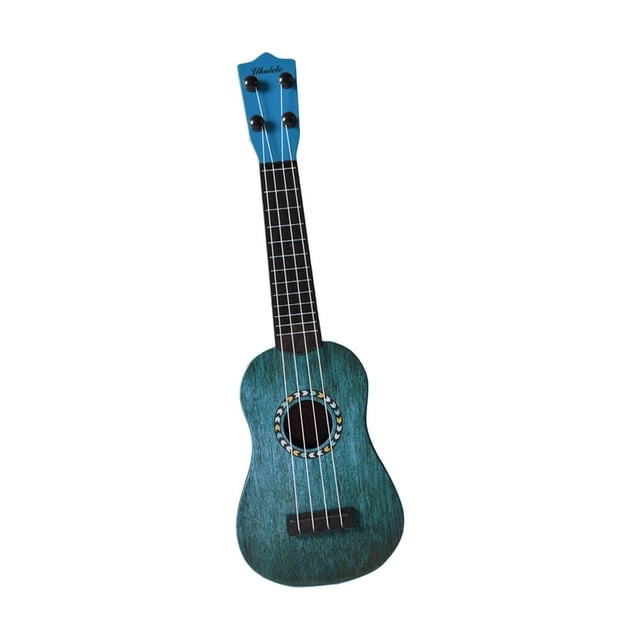HAOAN Simulation 21” Ukulele Toy for Kids Blue 0.6 lb