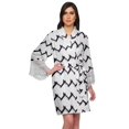 thumbnail image 1 of Moomaya Printed Cotton Robes For Women Plus Size Kimono Robe Short Nightwear, 1 of 6