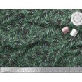 thumbnail image 2 of Soimoi Black Poly Georgette Fabric Laurel Leaves Decor Fabric Printed BTY 52 Inch Wide, 2 of 2