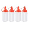 thumbnail image 1 of S SERENABLE 4Pcs Small Bottles Portable Food Storage Container Seasoning Bottles Bottle Red, 1 of 9