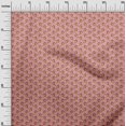 thumbnail image 3 of oneOone Rayon Orange Fabric Jacobean Floral Craft Projects Decor Fabric Printed By The Yard 56 Inch Wide, 3 of 4