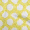thumbnail image 1 of oneOone Silk Tabby Yellow Fabric Asian Ikat Craft Projects Decor Fabric Printed By The Yard 42 Inch Wide, 1 of 4