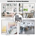 thumbnail image 4 of Costway Set of 2 Dual-use Upholstered Rocking Chair w/Pillow Dark Grey, 4 of 10
