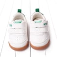 thumbnail image 4 of Splozh Infant Tennis Shoes Girls Spring and Fall Children Toddler Shoes Boys and Girls Sports Shoes Flat Bottom Non Slip Comfortable Solid Color Double Band Hook Loop ,9-12 Months, 4 of 5