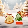 thumbnail image 4 of Gingerbread Man Christmas Candle Gift Set, Festive Scented Soy Wax Decor for Home, Holiday Party Favor Present Box, 4 of 6
