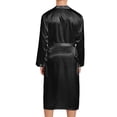 thumbnail image 5 of LSLJS Mens Robe Winter Loose Fallow Couples Bathrobe Long Nightgown Nightgown, Robes Gifts for Men, 5 of 5
