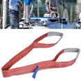 thumbnail image 1 of 5T Heavy Flat Lifting Sling Duty Web Sling Winch Strap Widen PES Crane Towing Strap Industrial Flat Eye Eye Ropes, 1 of 8