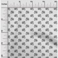 thumbnail image 1 of oneOone Georgette Viscose Fabric Paisley Block Printed Fabric 1 Yard 42 Inch Wide, 1 of 4