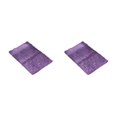thumbnail image 2 of Youkk Polyester Chenille Bath Mat - Strong Water Absorption Exquisite Crafted Soft Texture No Shedding Light Purple 40cm*60cm 2Set, 2 of 6