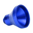 thumbnail image 3 of Blue Aluminum Oil Filler Funnel 20mm Universal Oil Catch Drain Motorcycle, 3 of 12