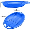thumbnail image 4 of 2 Pcs Traîneau de Neige Portable pour Enfant, Luge, Toboggan, Jeu, Planche à Neige, 4 of 8