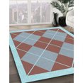 thumbnail image 3 of Ahgly Tapis d'Intérieur Lavable en Machine Carré Transitionnel Rose Rouille, 3 Pieds Carré, 3 of 7