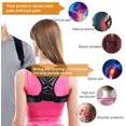 thumbnail image 5 of Back Brace, Posture Corrector for Relieving Backbone, Clavicle & Spine Pain, Back Support for Men & Women, Adjustable Brace for Back & Posture correction, 5 of 5