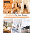 thumbnail image 3 of Ensenior 12 Pack 4 Inch LED Recessed Ceiling Light Dimmable 5000K Daylight 750LM 9W 120V High Brightness Canless Wafer Downlight - ETL&FCC&IC, 3 of 5