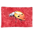 thumbnail image 1 of Carolines Treasures 8868PILLOWCASE Lady Bug Taie d'Oreiller Standard en Tissu Anti-Humidité Rouge, 1 of 2