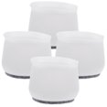 thumbnail image 4 of Shisuyan 4pcs Chair Foot Covers Table Foot Caps Silicone Felt Foot Pads Chair Accessory, 4 of 9