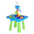 thumbnail image 2 of Square Sand Table Game Table Summer Beach Game Toy Sandglass Play Kids Sand 21PC, 2 of 6