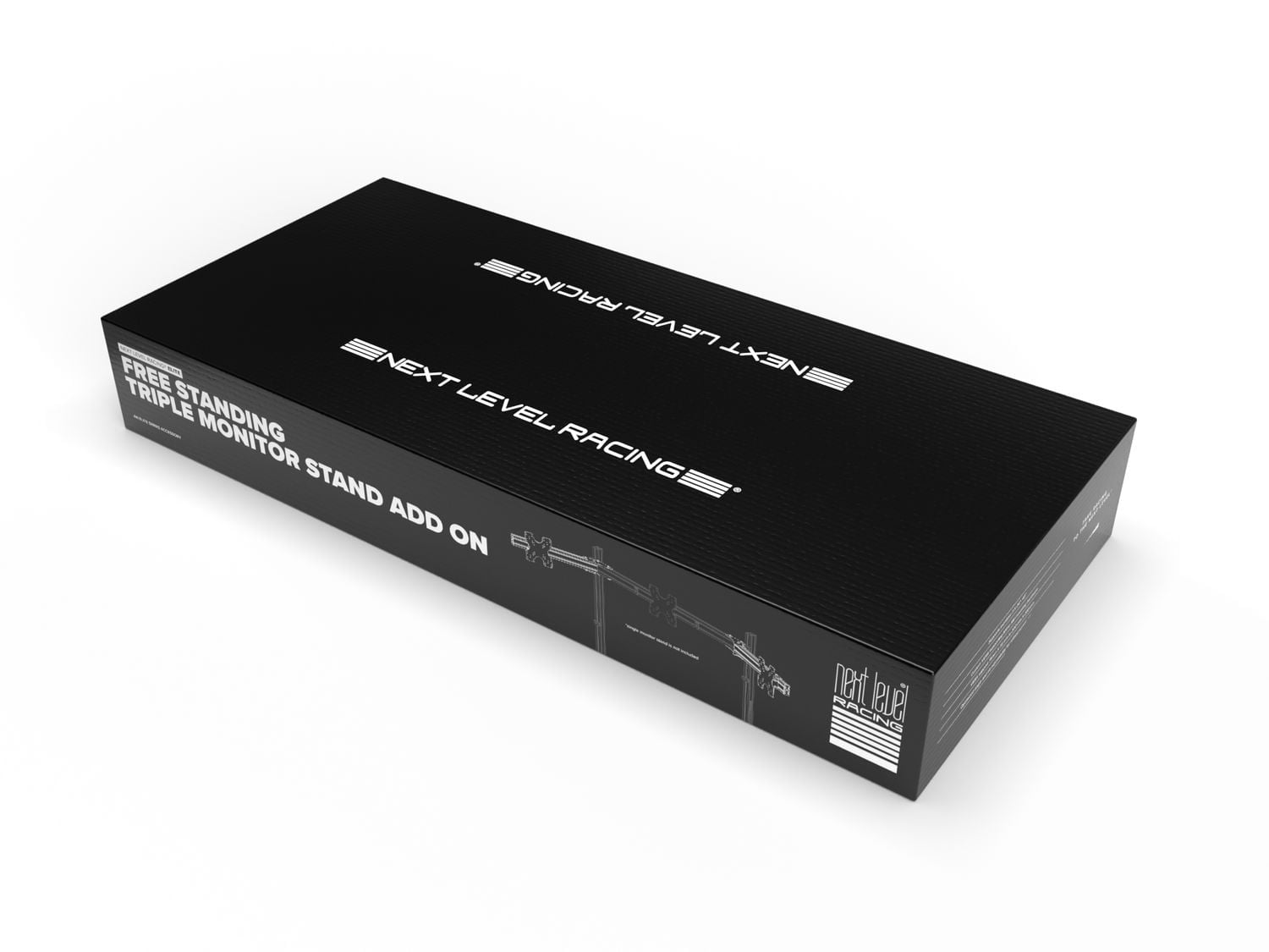 SOCLE AUTOPORTANT POUR TROIS MONITEURS GRIS CARBONE NEXT LEVEL RACING®
