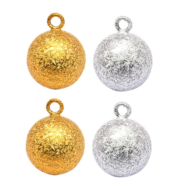 Miangastore Handicraft Pendants Bell Pendant Copper 4Pcs 0.55x0.55x0.55In