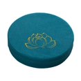 thumbnail image 2 of GROWTH TANK Coussin Rond de Méditation Traditionnel pour Femmes Hommes Coussin d'Assise de Sol pour la Maison Bleu Foncé 6 cm, 2 of 9