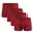 Wine, variant on Posijego Men's Underwear 4 Pack Cotton Boxer Briefs for Men Breathable Comfortable Soft Underpants Boxers