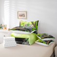 thumbnail image 4 of Rabbit 7 Piece Comforter Set Full Bed In A Bag,Tree Branch Bedding Sets Green Grass Sheet Set With Comforter,Wild Animals Bed Set, 4 of 5