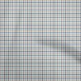 thumbnail image 1 of oneOone Velvet Medium Blue Fabric Check Sewing Material Print Fabric By The Yard 58 Inch Wide, 1 of 4