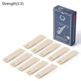 thumbnail image 1 of 10Pcs Alto Saxophone Reeds Full Size Strength 1.0 1.5 2.0 2.5 3.0 3.5 Woodwind, 1 of 4