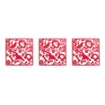 thumbnail image 4 of ZheElen 4piece Lightweight Hanging Divider Screens For Versatile Space Foldable Red Bird Chart 3Set, 4 of 6