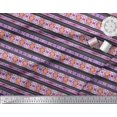 thumbnail image 3 of Soimoi Modal Satin Fabric Ikat Southwestern Print Fabric by Yard 42 Inch Wide, 3 of 3