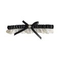 thumbnail image 1 of Elegant Bridal Wedding Garter with Rhinestone Lace Design for Bride Accessories, 1 of 3